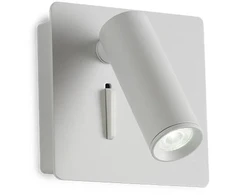 3,2W LED sieninis šviestuvas TOMIX, baltas, 3200K, 01-2338