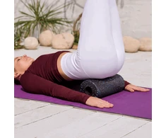 Wozinsky WRM-33 Massage Roller Exercise Roller 33 cm - Juodas
