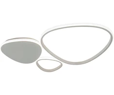 33W LED paviršinis lubinis šviestuvas HELIX, sidabro sp., 3000K, 4301600