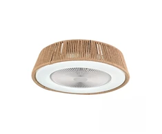Lubinis šviestuvas 33W LED šviestuvas su 13W ventiliatoriumi, rudas/baltas, 3000/4000/6000K, dimeriuojamas, 23001