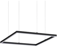Ideal Lux Pakabinamas šviestuvas Oracle Slim D50 Square Bk 3000K