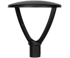 34/42/49/59W LED gatvės šviestuvas URBAN LANTERN SYMMETRIC, juodas, 2200/2700K
