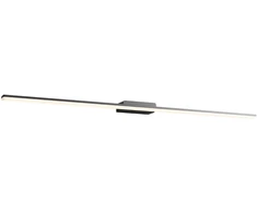 34,32W LED sieninis šviestuvas BARRIO, juodas, 3000K, IP44, 01-2510