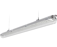 34W LED linijinis pramoninis šviestuvas ATLANTYK 2.0 OPTI, šviesiai pilku korpusu, 4000K