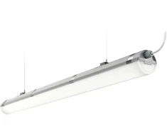 34W LED linijinis pramoninis šviestuvas ATLANTYK 2.0 ECO, šviesiai pilku korpusu, 4000K