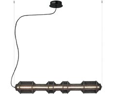 34W LED pakabinamas šviestuvas ARTISTI, tamsiai pilkos/juodos sp., 3000K, 4322500