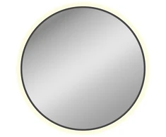 Sieninis šviestuvas 34W LED šviestuvas - veidrodis BARI, juodas, 3000K, IP44, A3799204N