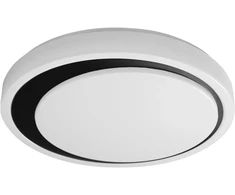 Lubinis šviestuvas Ledvance 34W paviršinis šviestuvas SMART + WIFI ORBIS Moon, juodas, 3000…6500K