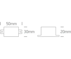 3,5-7W LED maitinimo šaltinis, 350mA, dimeriuojamas, IP20, 89007T
