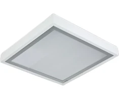 35,3W LED paviršinė panelė RUBIN CLEAN, balta, 4000K, DALI, SPEC