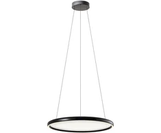 35W + 35W LED pakabinamas šviestuvas VANCE, blizgios juodos sp., dimeriuojamas, 2700/4000/5000K, 01-3738