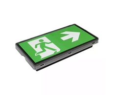 3,5W avarinis šviestuvas VELLA SO 150 NM 1H AT IP65, juodas