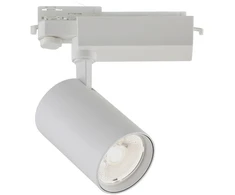 35W LED akcentinis šviestuvas į 3 fazių bėgelius HERCULES, baltas, 4000K, 3913-013W-4-S-24