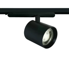 35W LED akcentinis šviestuvas į 3 fazių bėgelį, juodas, 3000K, DALI, 65660BTL/B/W