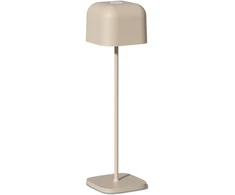 3,5W LED įkraunamas stalo šviestuvas STROLL, smėlio sp., 2200/2700K, IP65, dimeriuojamas, S8218031MAR