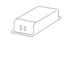 3,5W LED maitinimo šaltinis, 350mA, IP44, 276205