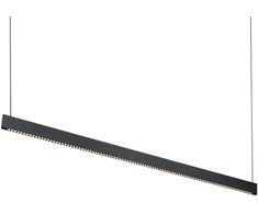 Pakabinamas šviestuvas 35W LED pakabinamas linijinis šviestuvas STEEL, juodas, 3000K, šviečia į viršų ir į apačią, 348384