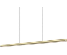 Pakabinamas šviestuvas 35W LED pakabinamas linijinis šviestuvas DORICA, žalvario sp., 3000K, dimeriuojamas, 366449