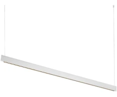 Pakabinamas šviestuvas 35W LED pakabinamas linijinis šviestuvas STEEL, baltas, 3000K, šviečia į viršų ir į apačią, 348414