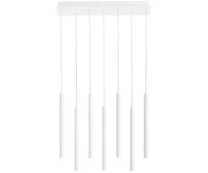 35W LED pakabinamas šviestuvas PYPE, baltas, CCT