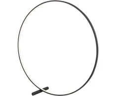 35W LED pastatomas šviestuvas CIRCLE, juodas, 3000K, 4303000