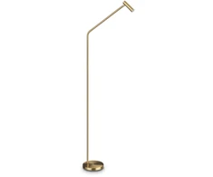 Ideal Lux 3,5W LED pastatomas šviestuvas EASY, žalvario sp., 3000K, 295503