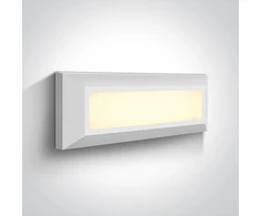 3,5W LED sieninis šviestuvas, baltos sp., 2700/3300/4000K, IP65, 67394/W/V
