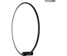 35W LED sieninis šviestuvas HOOP 80, juodas, 3000K
