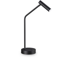 Ideal Lux 3,5W LED stalo šviestuvas EASY, juodas, 3000K, 295534