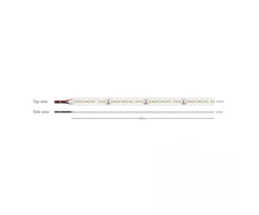 3,5W/m LED juosta, 24V, 120LEDs/m, 3000K, IP65, 5m ritė, LS21