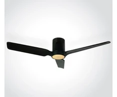 Lubinis šviestuvas 35W ventiliatorius su dimeriuojamu 22W LED šviestuvu, juodas, 3000/4000/5500K, 6310C/B/V