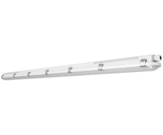 36/31/25/20W LED linijinis šviestuvas su judesio davikliu DP SN 1500, pilkas, 3000K, IP66