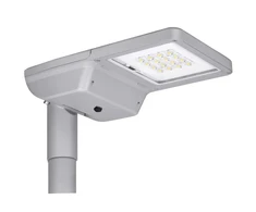 36W LED gatvės šviestuvas FLEX SMALL ZHAGA TOP&amp;BOTTOM, baltas, 4000K, DALI, 160x70°