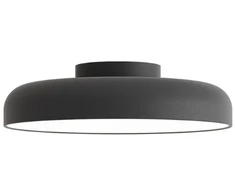 36W LED lubinis šviestuvas DEVA, juodas, 3000K, 4326301