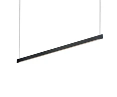 Pakabinamas šviestuvas 36W LED pakabinamas linijinis šviestuvas DESK, juodas, 3000K, šviečia į viršų ir į apačią, 336190