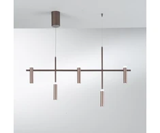 36W LED pakabinamas šviestuvas CANDLE, bronzos sp.