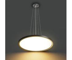 36W LED pakabinamas šviestuvas MANITO, juodas, 2800/4000/6000K, IP40