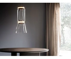 36W LED pakabinamas šviestuvas NOCTAMBULE SUSPENSION, juodu korpusu, 2700K, dimeriuojamas
