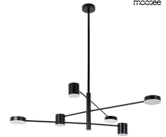 36W LED pakabinamas šviestuvas PIAZETTA, juodas, 3000K