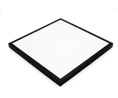 36W LED paviršinė/įleidžiama panelė BRISBANE PREMIUM, juoda, 4000K