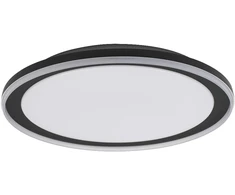 Lubinis šviestuvas 36W LED paviršinis šviestuvas ORBIS PEDERSON, juodas, 3000K
