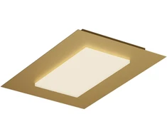 Lubinis šviestuvas 36W LED paviršinis šviestuvas TATAMI, matinės aukso sp., 3000/4000/6500K