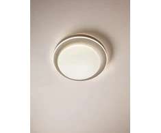 Lubinis šviestuvas 36W LED plafonas PADDY, matinės baltos/aukso sp., 4000K