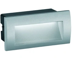 3,6W LED sieninis šviestuvas RIVA, pilkas, 3000K, 4124900
