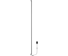 36W LED sieninis šviestuvas STICK, juodas, 3000K, dimeriuojamas, 01-2793