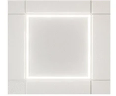 36W LED šviečiantis rėmelis, 60x60cm, baltas, 6000K