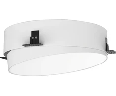 36W LED užglaistomas šviestuvas, baltas, 2700/3200/4000K, DALI, 25211