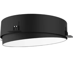 36W LED užglaistomas šviestuvas, juodas, 2700/3200/4000K, DALI, 25212