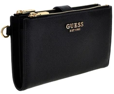 Juodas portfel damski Guess SWBG78 98157 BLA