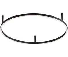 37W LED lubinis šviestuvas ORACLE SLIM, juodas, 2700K, 341927